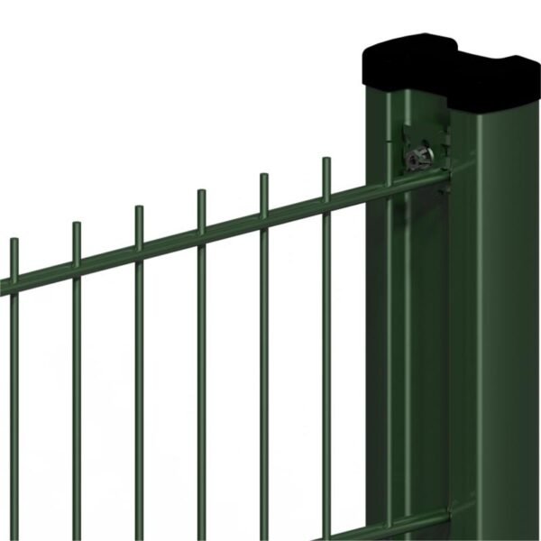 Double wire welded mesh fence plus I shaped post - Image 4