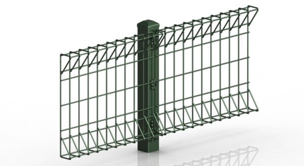 BRC Metal fence mesh plus I shaped posts